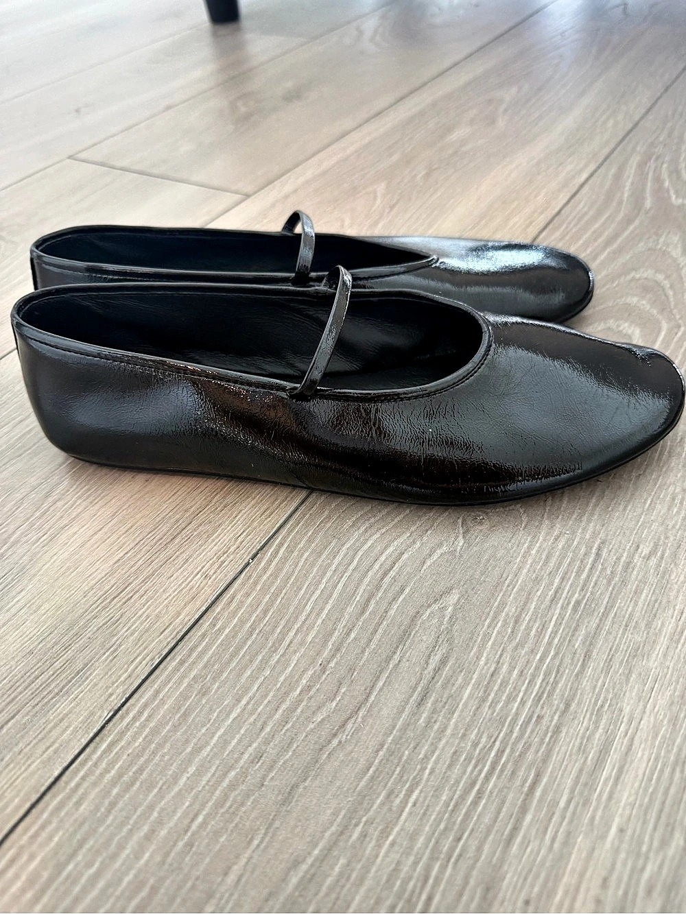 Jeffrey Campbell Black Mary Jane Flats